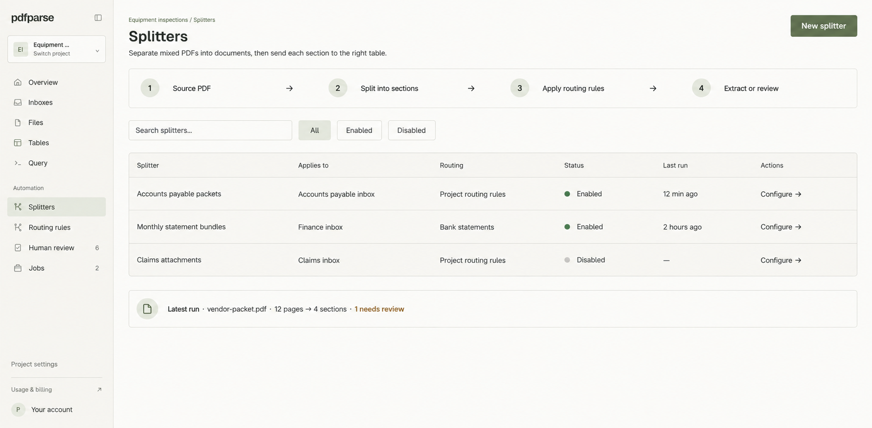 Preview of Introducing Logical and Page-Range Splitters in PdfParse